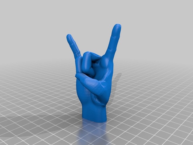 OBJ-Datei Lustige menschliche Handzeichen ✋・3D-druckbares Modell