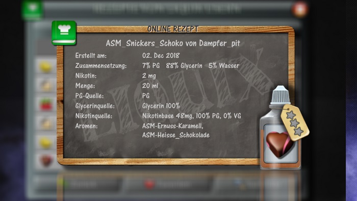 android app liquix liquix2 e-liquid eliquid liquid calculator liquidrechner liquid manager liquid berechnen dampfer dampfen vape vaping e-cigarette e-zigarrette e-zigarette e-cigarrette ecigarrette ezigarrette flavorart pg vg aromen aromas tobacco nicotine nikotin rezepte recipes apk android app liquix liquix2 e-liquid eliquid liquid calculator liquidrechner liquid manager liquid berechnen dampfer dampfen vape vaping e-cigarette e-zigarrette e-zigarette e-cigarrette ecigarrette ezigarrette flavorart pg vg aromen aromas tobacco nicotine nikotin rezepte recipes apk