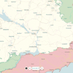 ukraine krieg putin taktische karte verlauf front lyman sloviansk kupiansk izium kramatorsk kherson kharkiv oskil soledar bakhmut mike vom mars blog